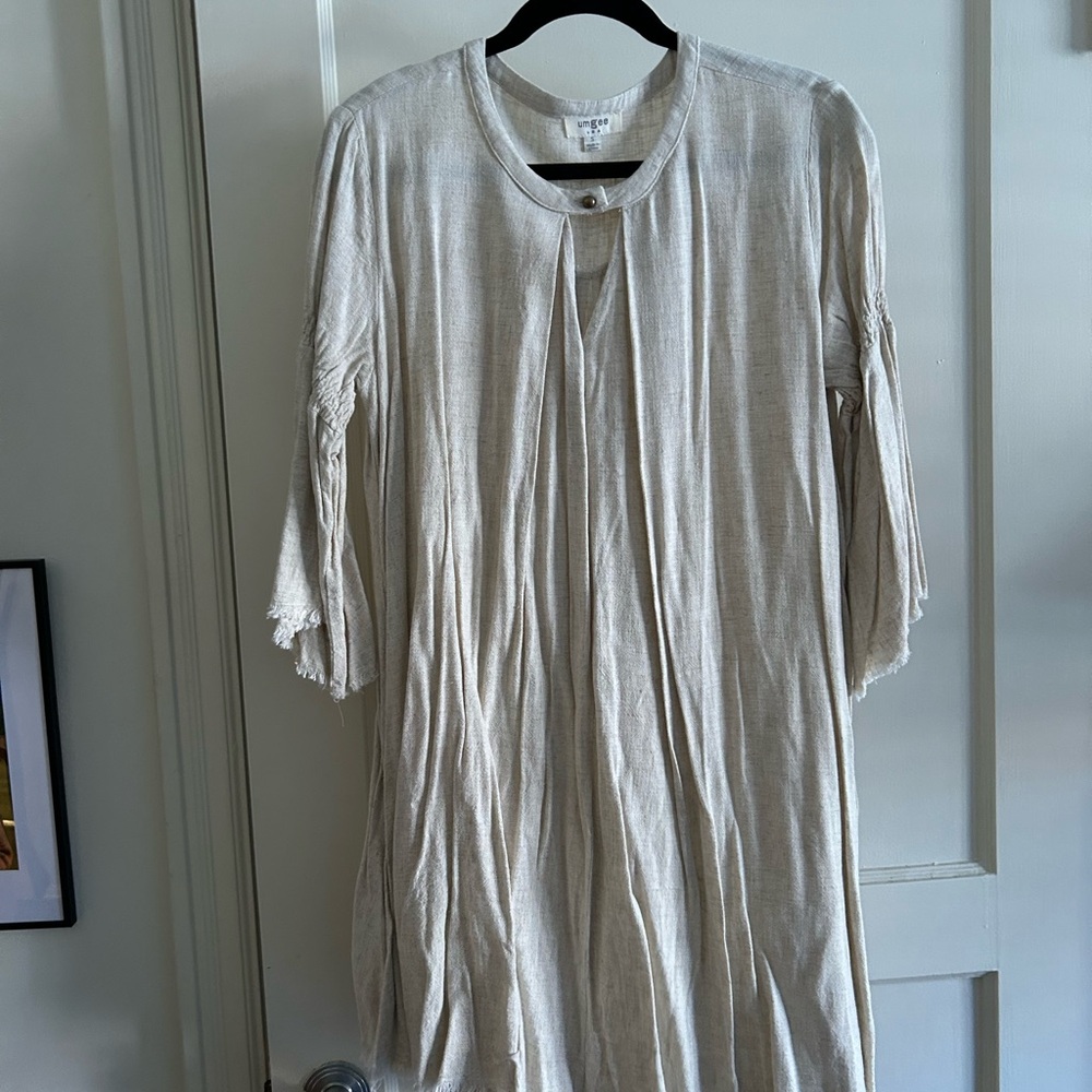 Umgee Cream Tunic Top